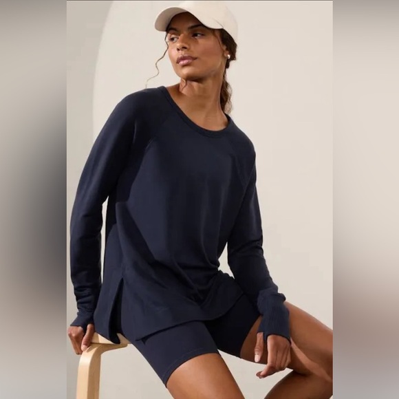 NWT Athleta Coaster Luxe Relaunch Sweatshirt - Picture 2 of 8